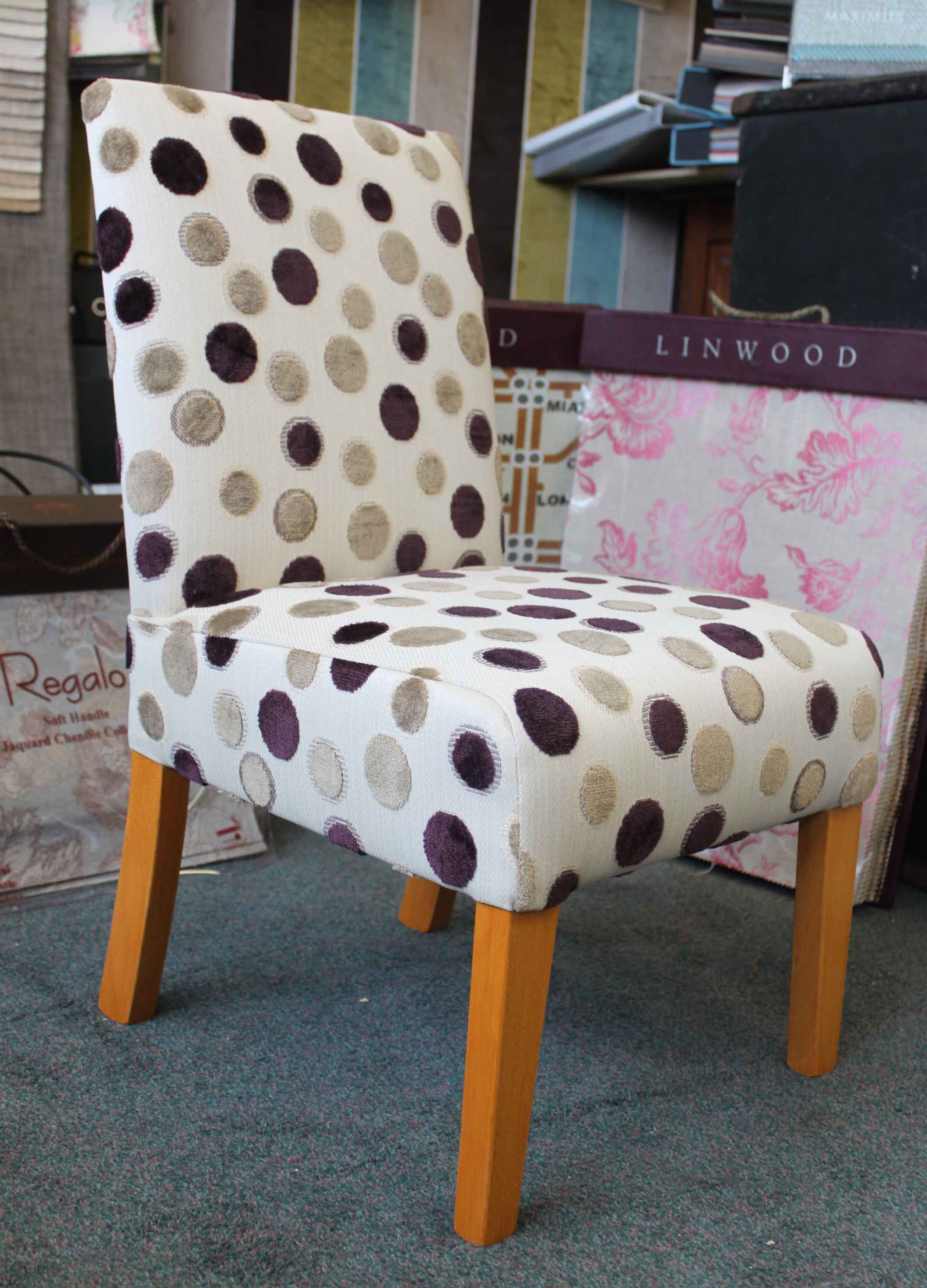 Chair upholstery